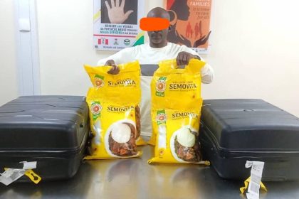 NDLEA intercepts ephedrine, skunk, laughing gas at airport