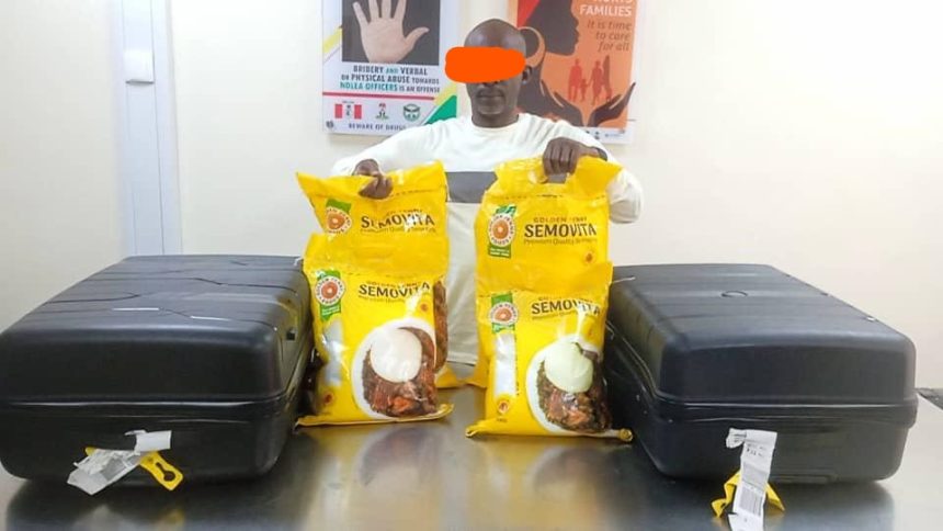 NDLEA intercepts ephedrine, skunk, laughing gas at airport