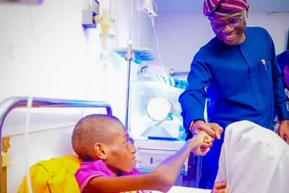 Sanwo-Olu speaks on death of boy with missing intestine