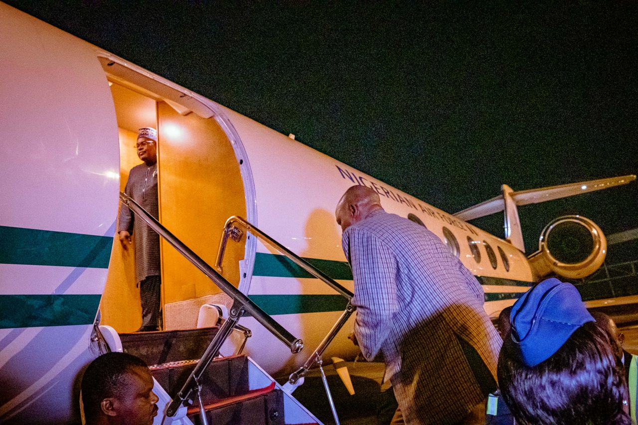 Buhari’s death: Shettima, Gbajabiamila leave Abuja for London