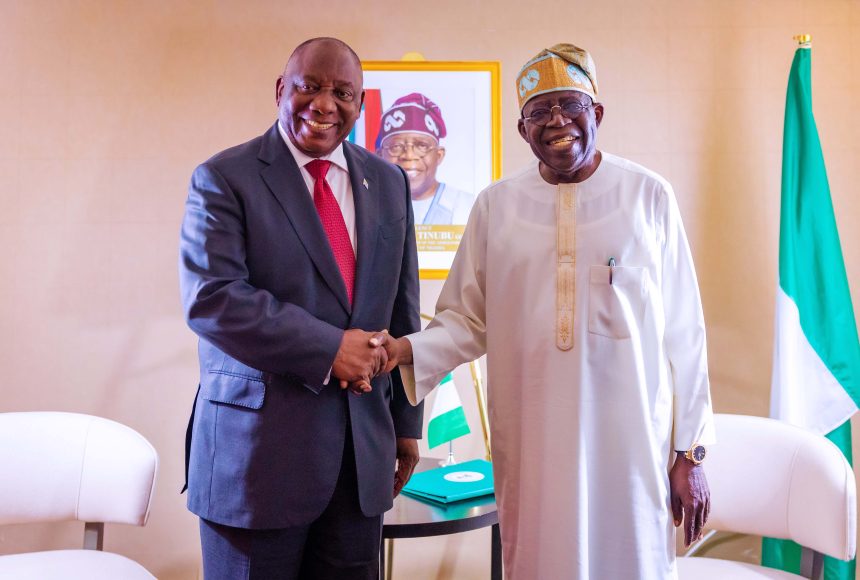 S'Africa: Tinubu congratulates Ramaphosa on re-election
