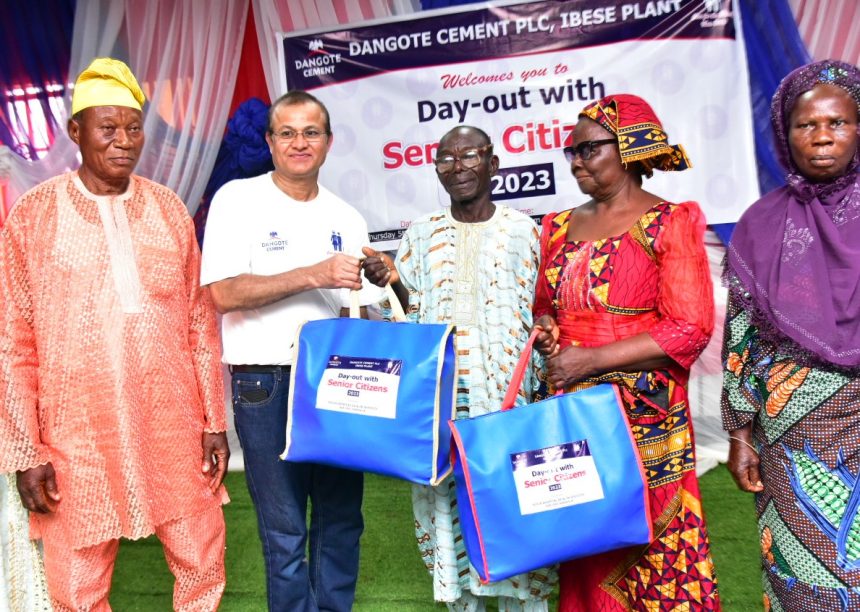 Sustainable partnership: Dangote Cement fetes senior citizens