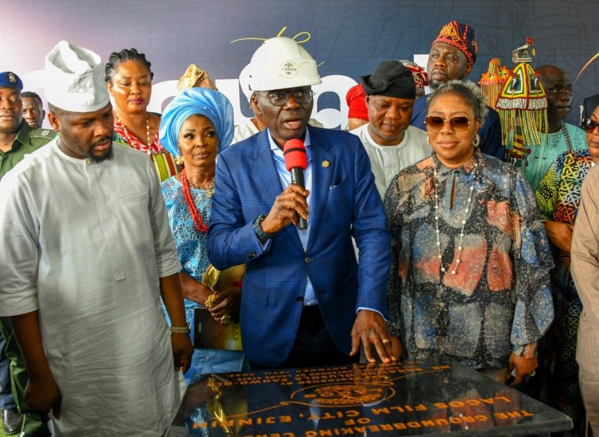 Sanwo-Olu kicks off construction of $100m Lagos film city project