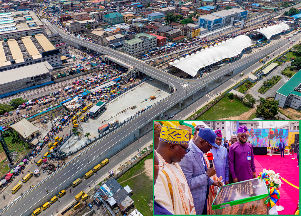 Sanwo-Olu inaugurates Yaba flyover, speaks on Red Rail line