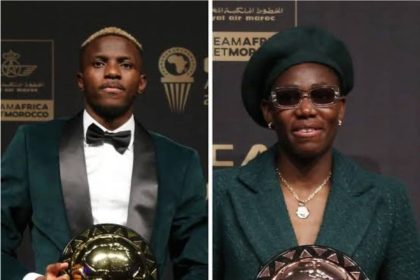 CAF: Tinubu hails Osimhen, Oshoala, Nnadozie on awards
