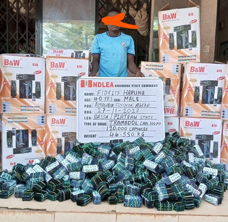 NDLEA uncovers meth, opioid in jeans hems, dolls, buttons