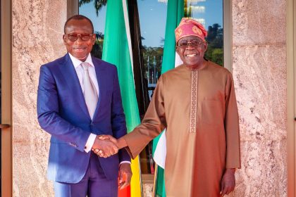 Tinubu receives Talon, speaks on cooperation in W'Africa