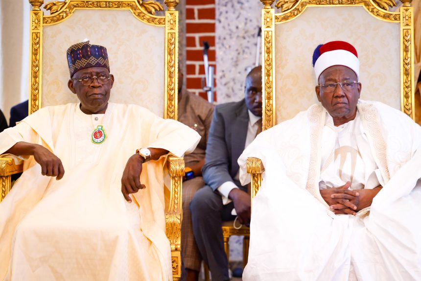 Tinubu in Borno, grieves over Kaduna bomb victims
