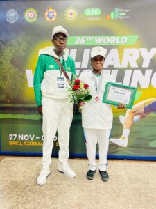 Nigerian military wrestlers clinch gold, silver at world stage
