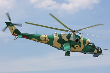 NAF helicopter crashes in Port Harcourt, crew members survive