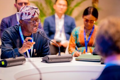 COP28: Sanwo-Olu rallies funding support for Lagos water needs