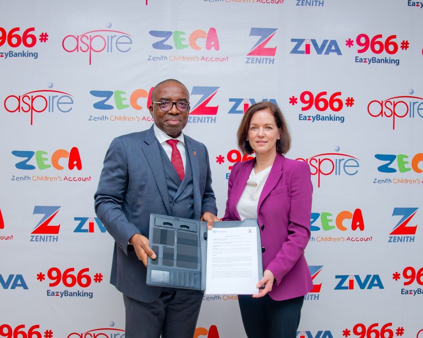 Zenith Bank signs MoU with CFA Institute to boost financial expertise