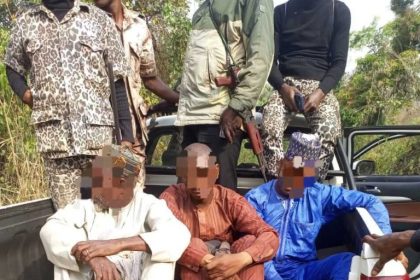 BREAKING: Five suspected kidnappers arrested in Ekiti State