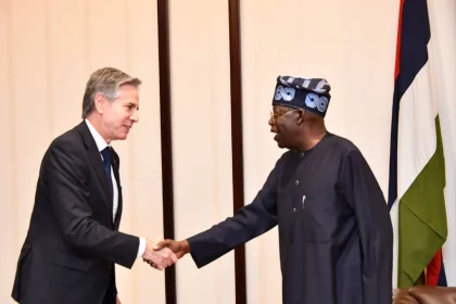 Tinubu meets Blinken on African tour