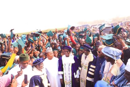 Kogi varsity: I'm fulfilled, says Yahaya Bello as first matriculation holds