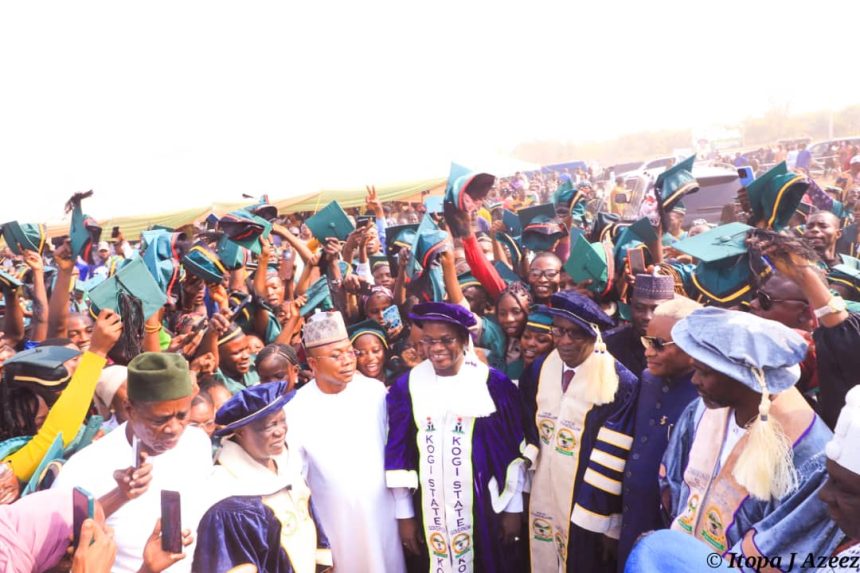 Kogi varsity: I'm fulfilled, says Yahaya Bello as first matriculation holds
