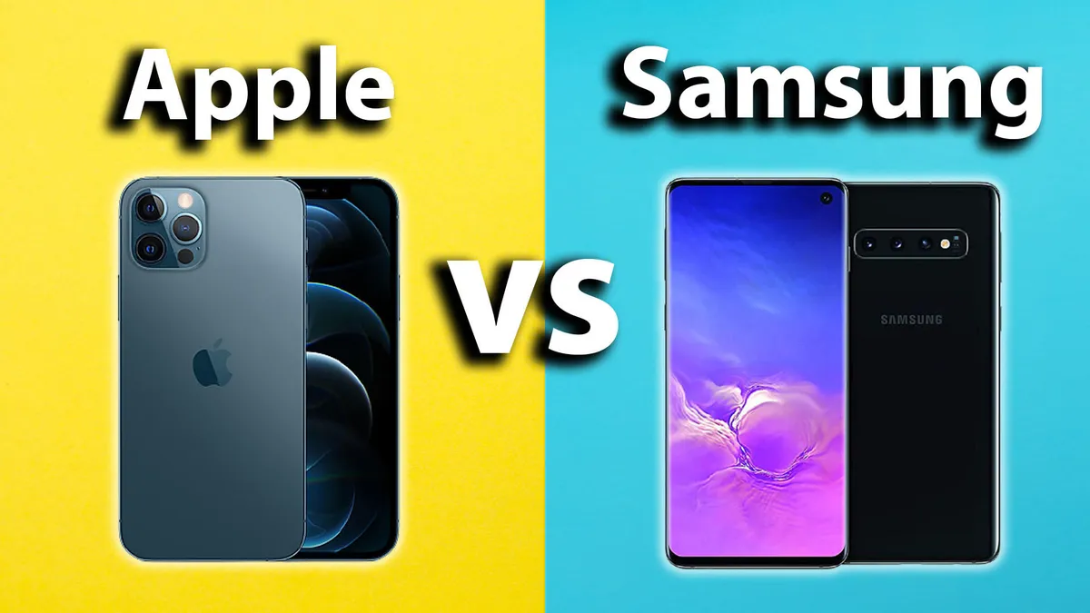 samsung and iPhone