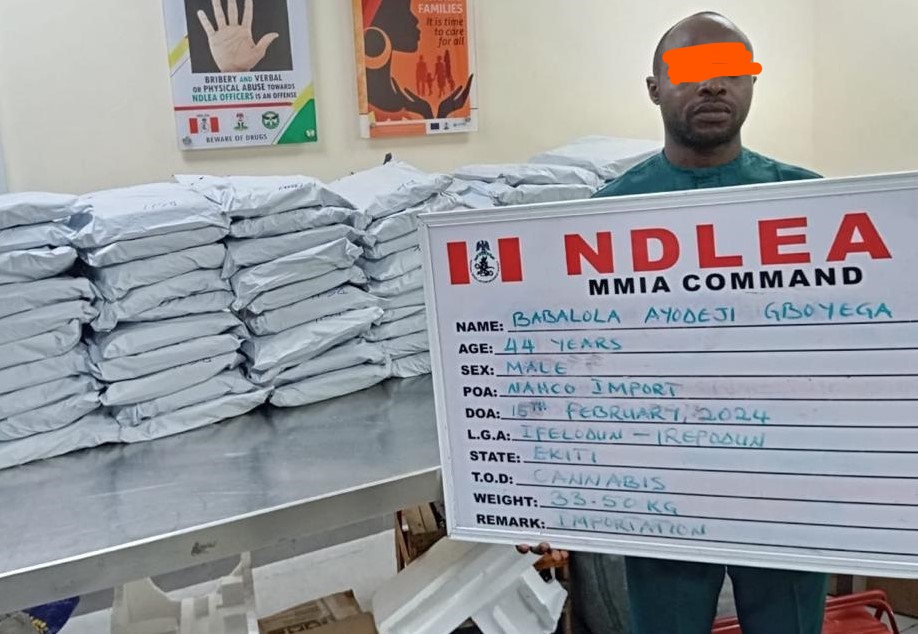 NDLEA intercepts consignment of Loud concealed in loudspeakers