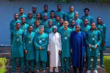 AFCON: Tinubu hosts Super Eagles, rewards them  
