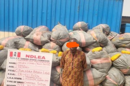 NDLEA intercepts tons of Ghanaian Loud linked to wanted baron