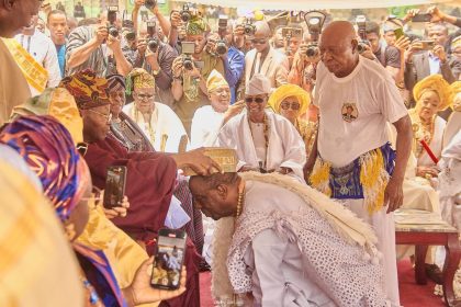 Awujale installs Sonny Kuku as Ogbeni Oja of Ijebuland