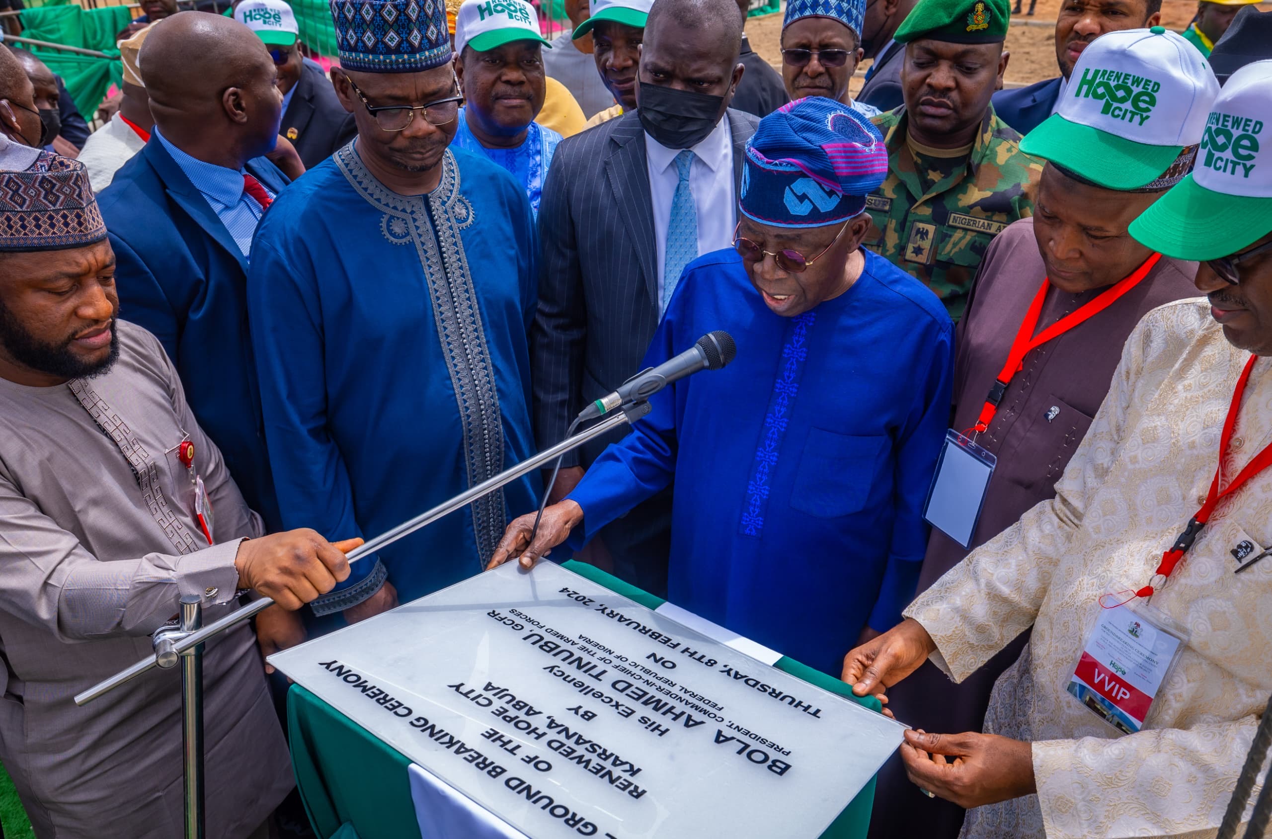 Tinubu launches construction of 3,112 housing units in Abuja