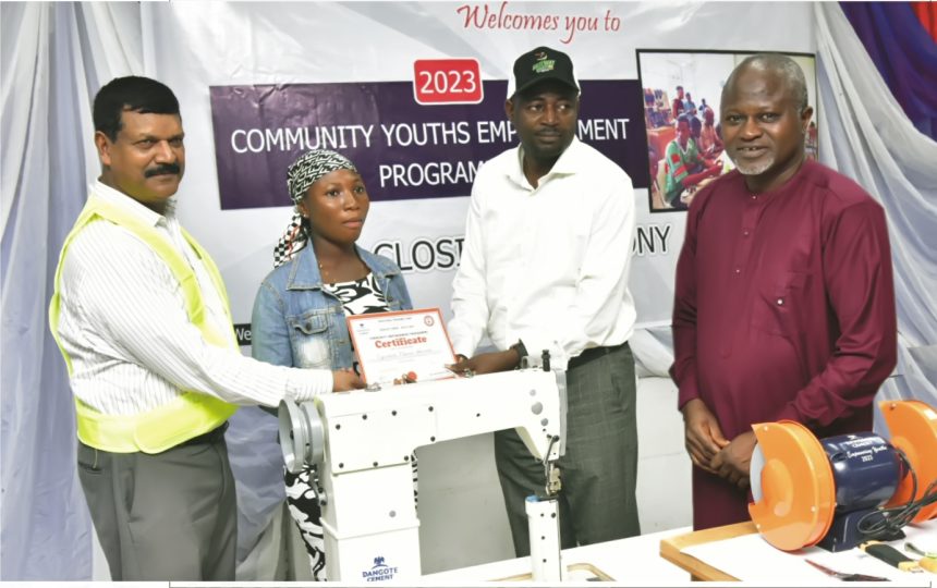 305 youths graduate from Dangote vocational programmes
