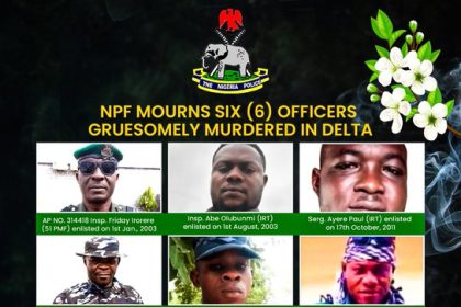 Six policemen killed, six others missing in action in Delta (+Photos)