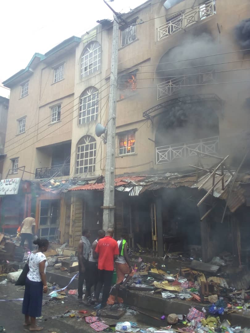 Market fire: Lagos govt orders suspension of commercial activities