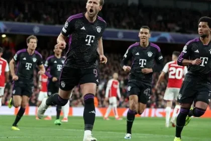 Kane returns to haunt Arsenal as Bayern Munich earn 2-2 draw