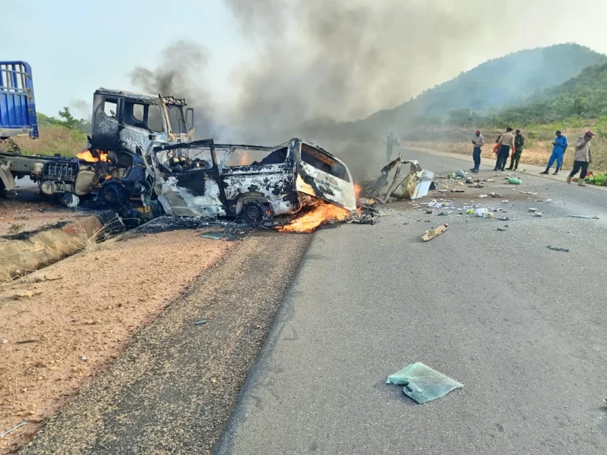 19 burnt to death in Kogi auto crash –FRSC