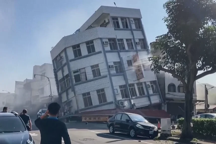 Four confirmed dead after major earthquake rattles Taiwan