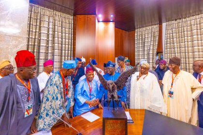 Tinubu receives Afenifere leaders, assures of a better Nigeria
