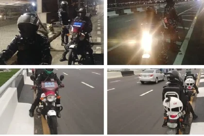 Police begin 24-hour bike patrol on Third Mainland Bridge