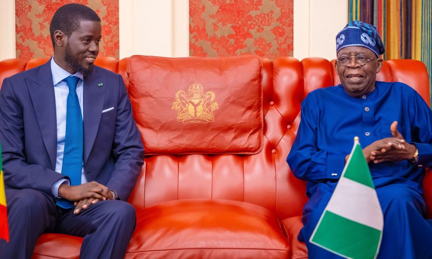 Tinubu receives Senegalese president, speaks on war against terrorism