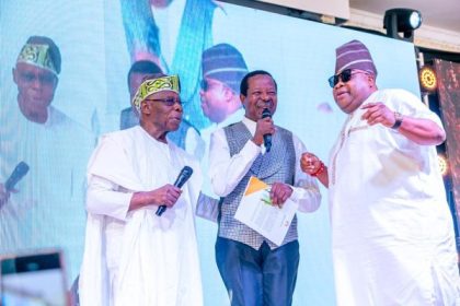 You’re my dancing partner, Obasanjo tells Adeleke