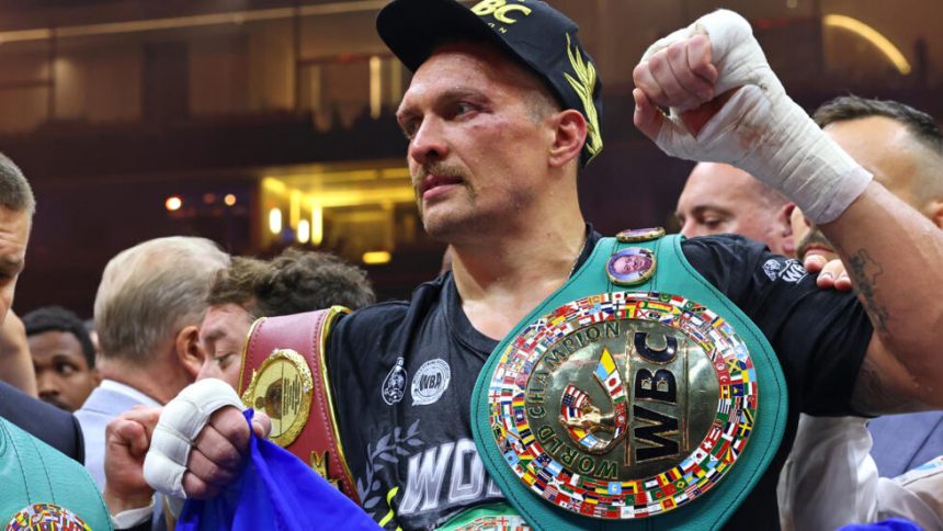 Usyk beats Fury to become undisputed heavyweight champ