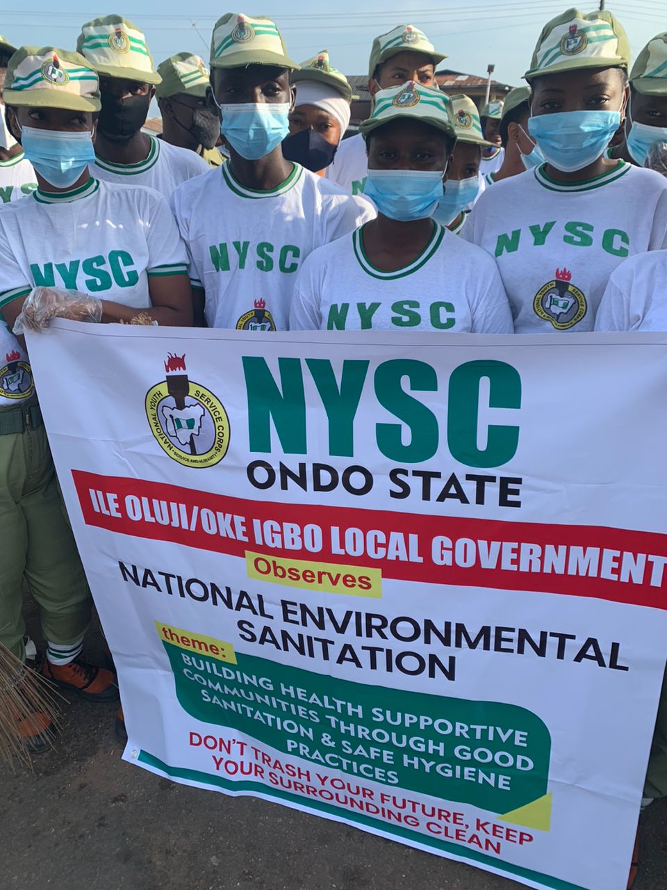 Pepple: Clean environment, NYSC's dream for better Nigeria
