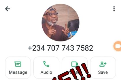 Scam alert: Alake disowns scam phone number