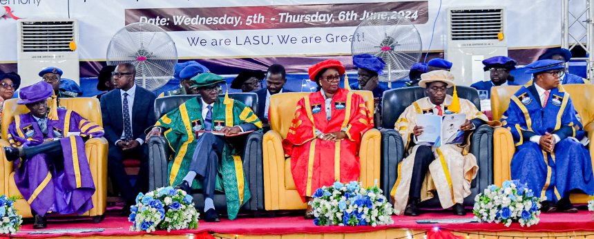 Sanwo-Olu awards N10m cash prize to LASU’s valedictorian