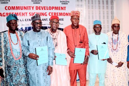 Okpella: Dangote Cement commits self to devt, social support