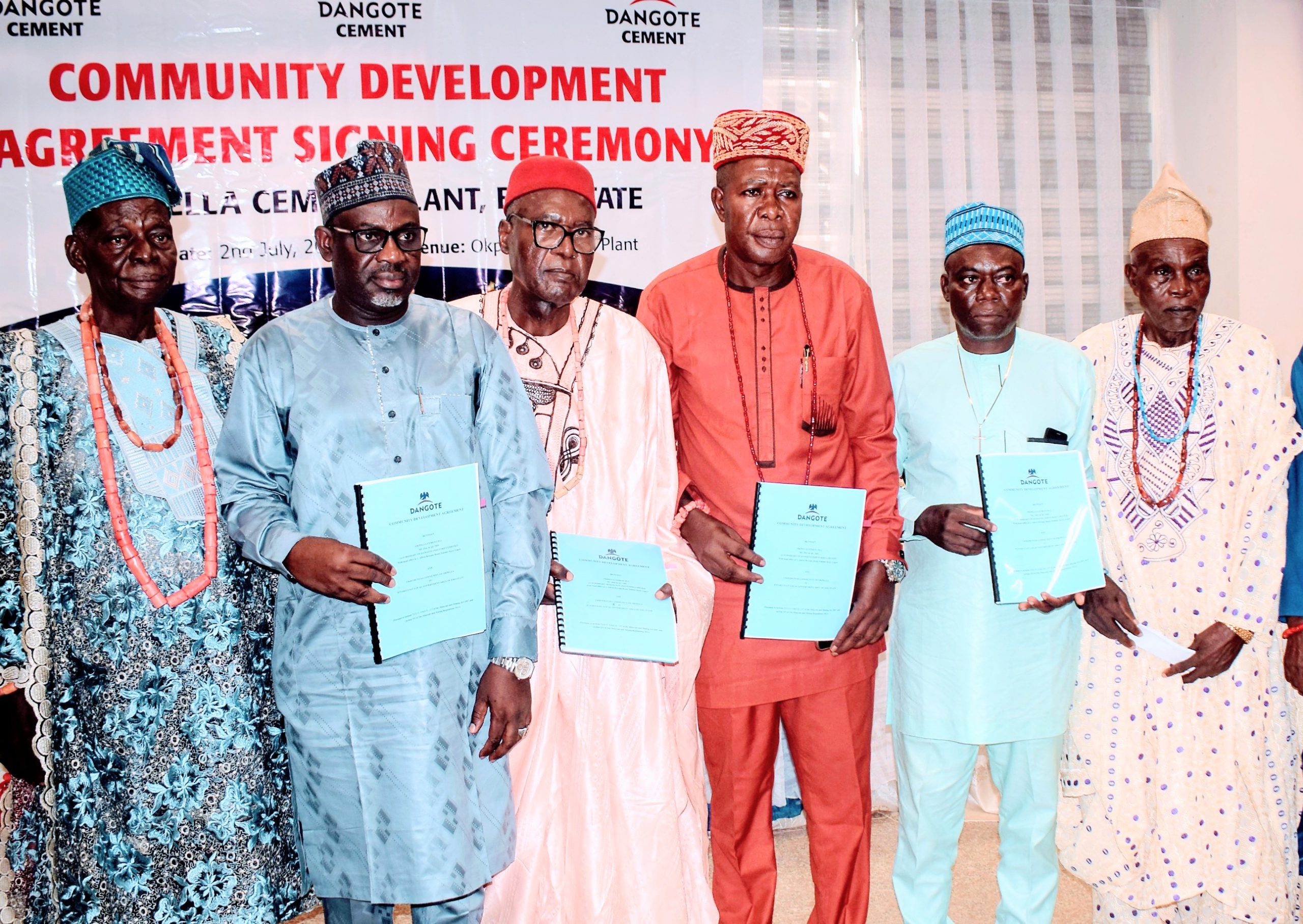 Okpella: Dangote Cement commits self to devt, social support