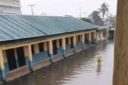 Girls Academy Lagos: Old students cry out over dangerous electricity pole, flood