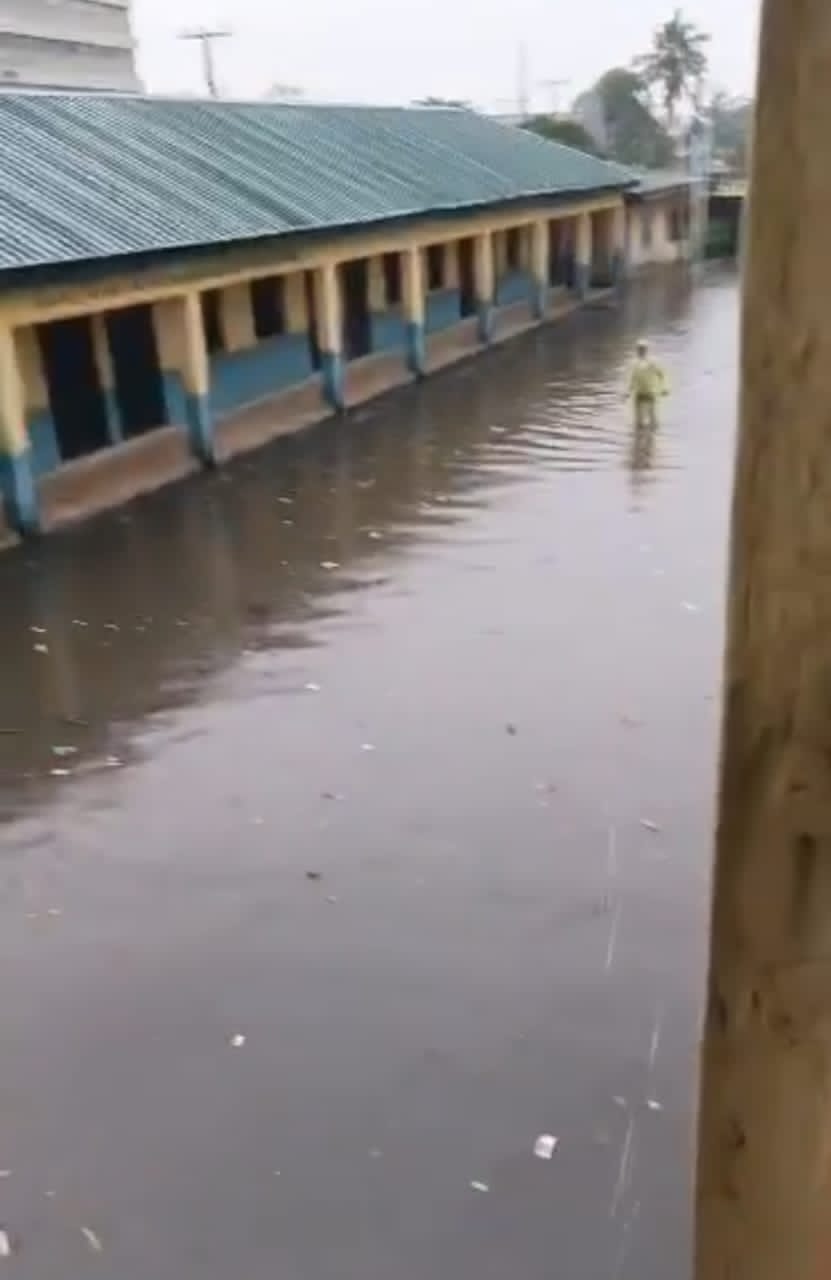 Girls Academy Lagos: Old students cry out over dangerous electricity pole, flood