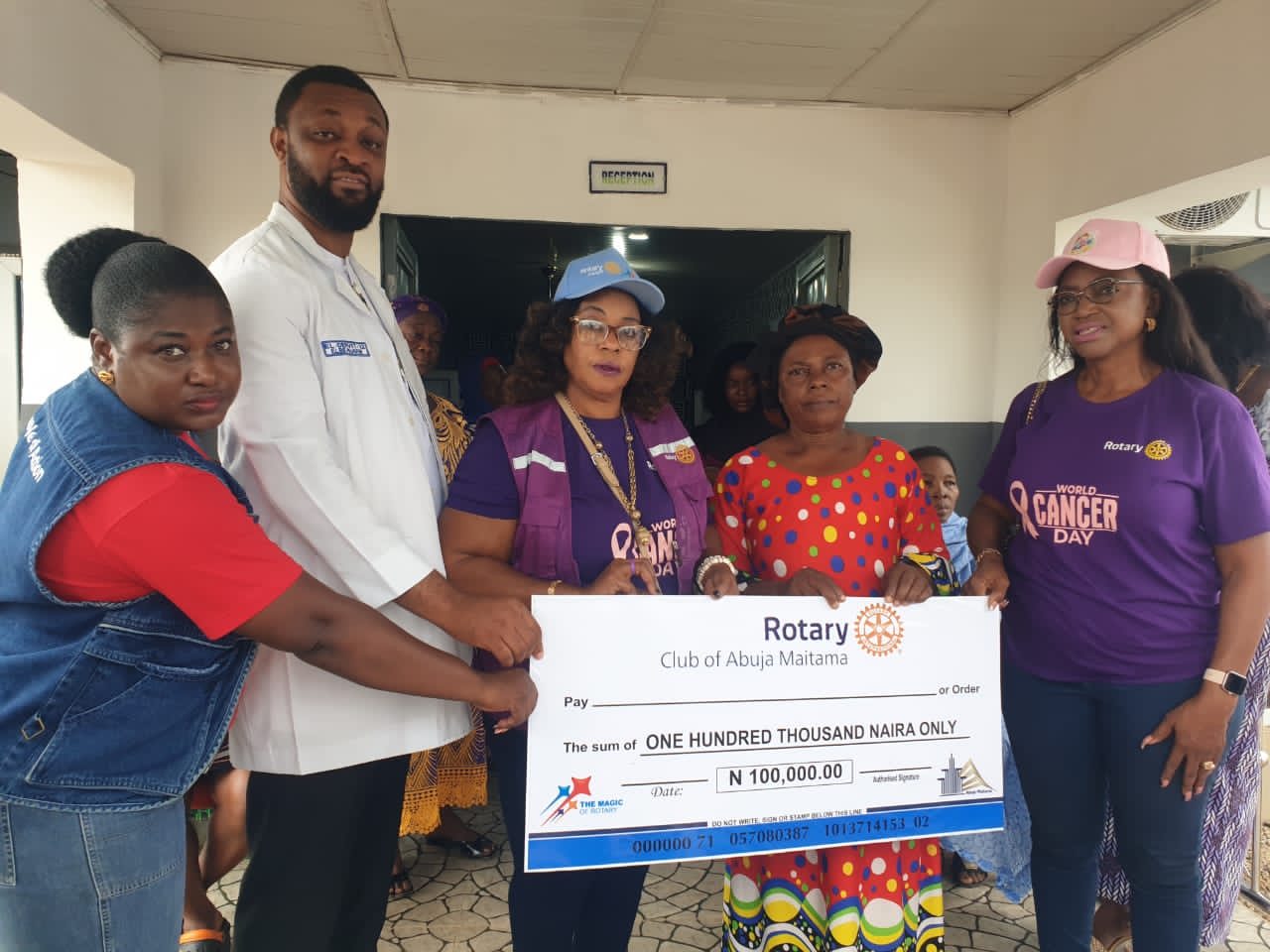 Rotary Club supports indigent cancer patients, tasks Nigerians