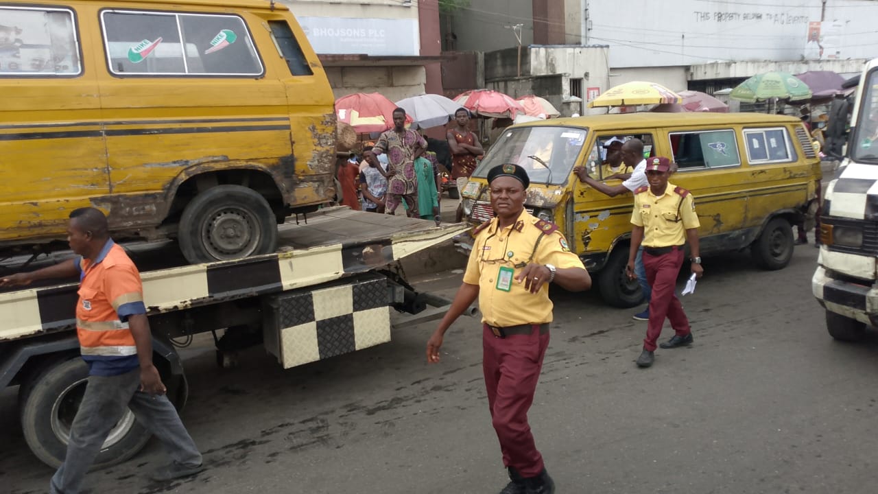 LASTMA impounds 9,370 vehicles for alleged traffic violations