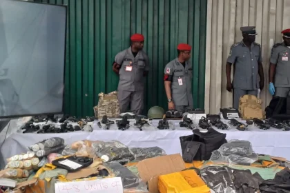 Customs intercepts rifles worth N270m at Lagos airport