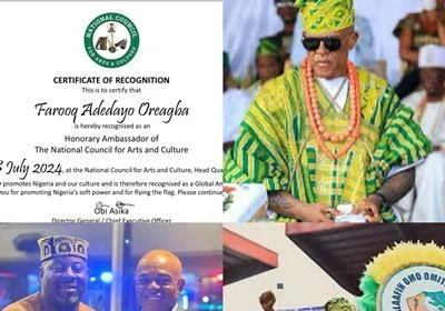 Ojude Oba: Oreagba, King of Steeze, named culture ambassador