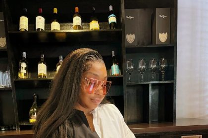 ‘Two of a kind’: Rita Dominic in Accra for Shirley Manso's film