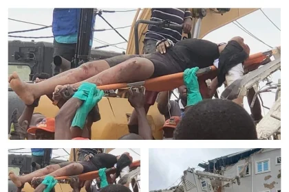 JUST IN: Four persons rescued from collapsed building in Abuja
